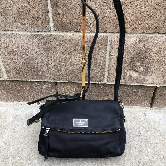KATE SPADE Handbags - KATE SPADE New York Wilson Road Miri Purse Crossbody Bag Nylon Black Designer‌‌